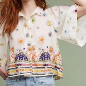 Anthropologie Maeve Blouse
